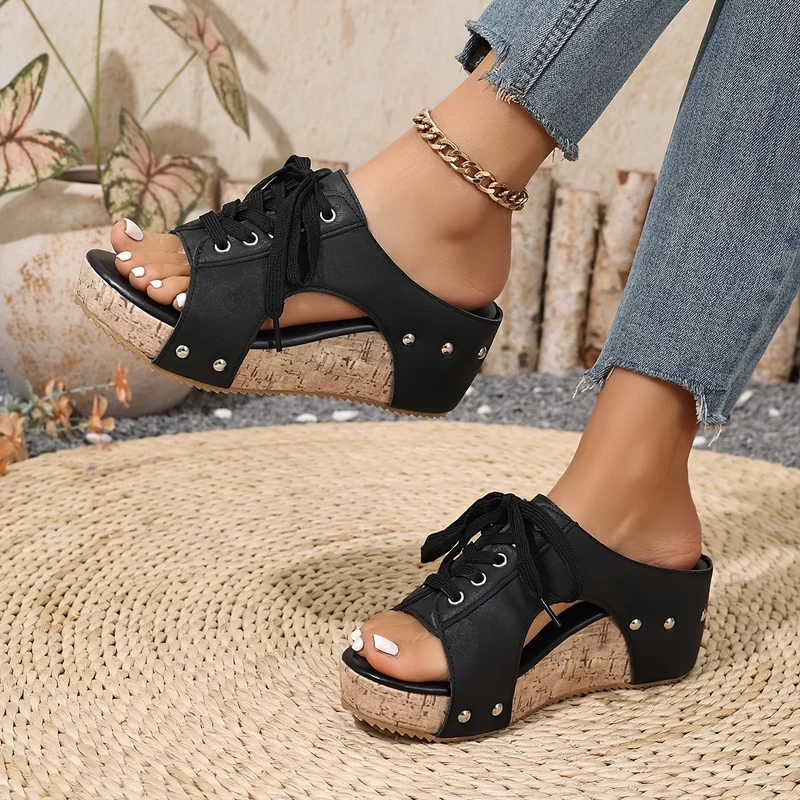 Oirella | Lässige Keilsandalen mit modernem Retro-Charme