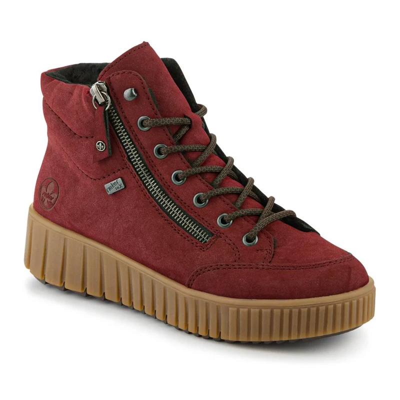 Rieker Chunky Zip Up Hi Tops - RKR42554 / 328 207