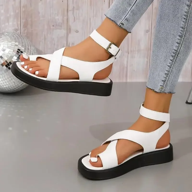 Prolea | Orthopädische Komfort-Sandalen mit Kreuzriemen