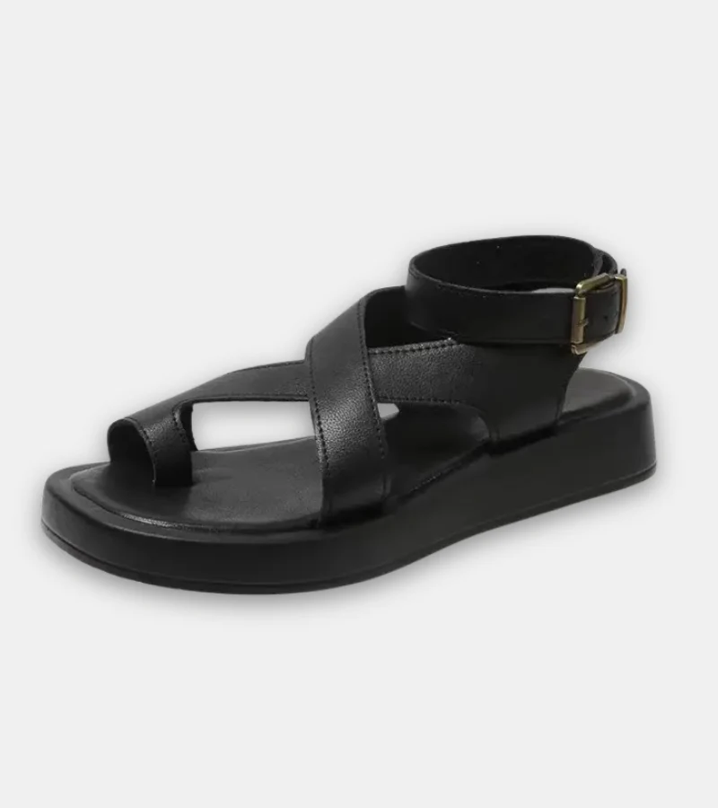 Prolea | Orthopädische Komfort-Sandalen mit Kreuzriemen