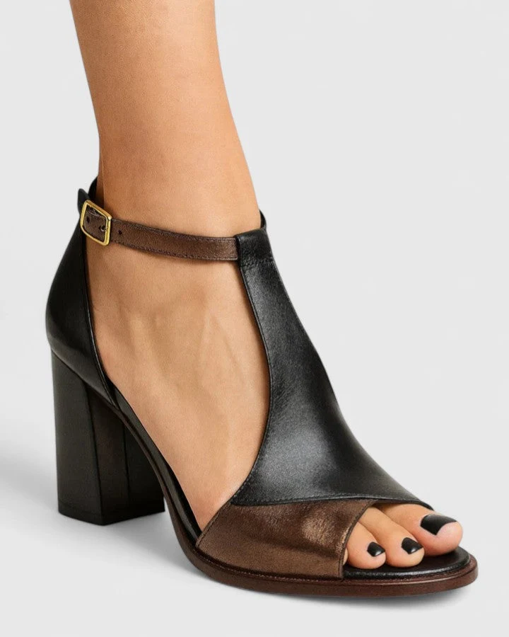 Lainey | Moderne Absatzsandalen mit offenem Zehenbereich