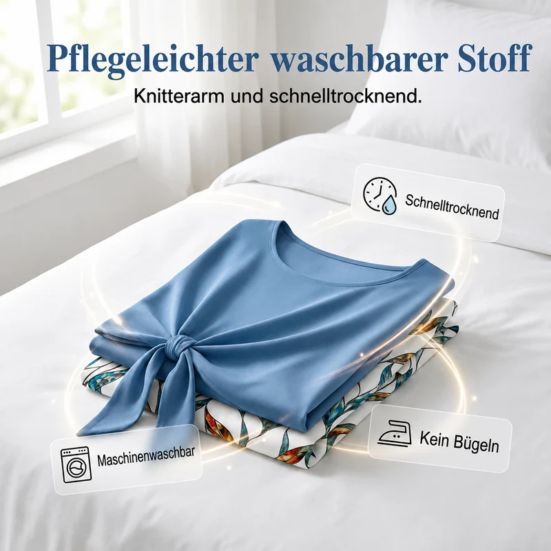 Sianna | Lässiges Damen-Set mit gemusterter Hose