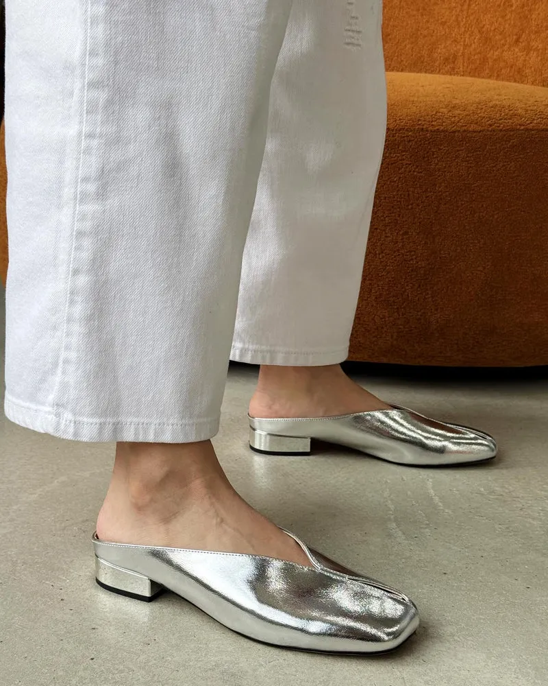 Jemeline | Moderne Damen-Sandalen in Metallic-Optik