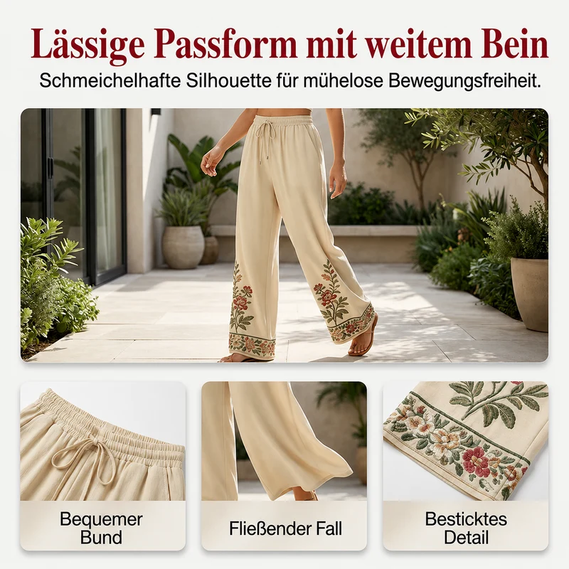 Chenna | Elegantes Kleidungsset mit kunstvoller Stickerei