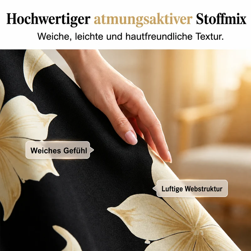 Lavicia | Atmungsaktives Kleid mit betonter Taille