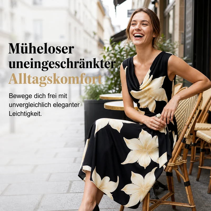Lavicia | Atmungsaktives Kleid mit betonter Taille