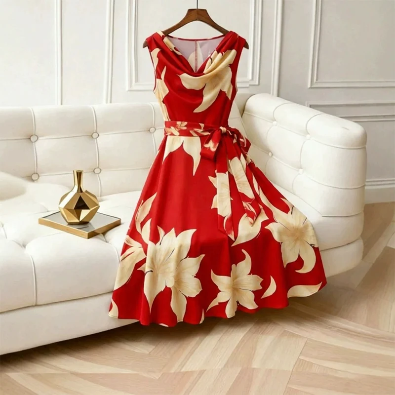 Lavicia | Atmungsaktives Kleid mit betonter Taille