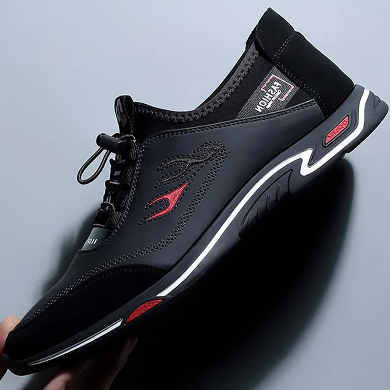 Elion | Komfortable Herren-Schuhe mit flexiblem Einstieg