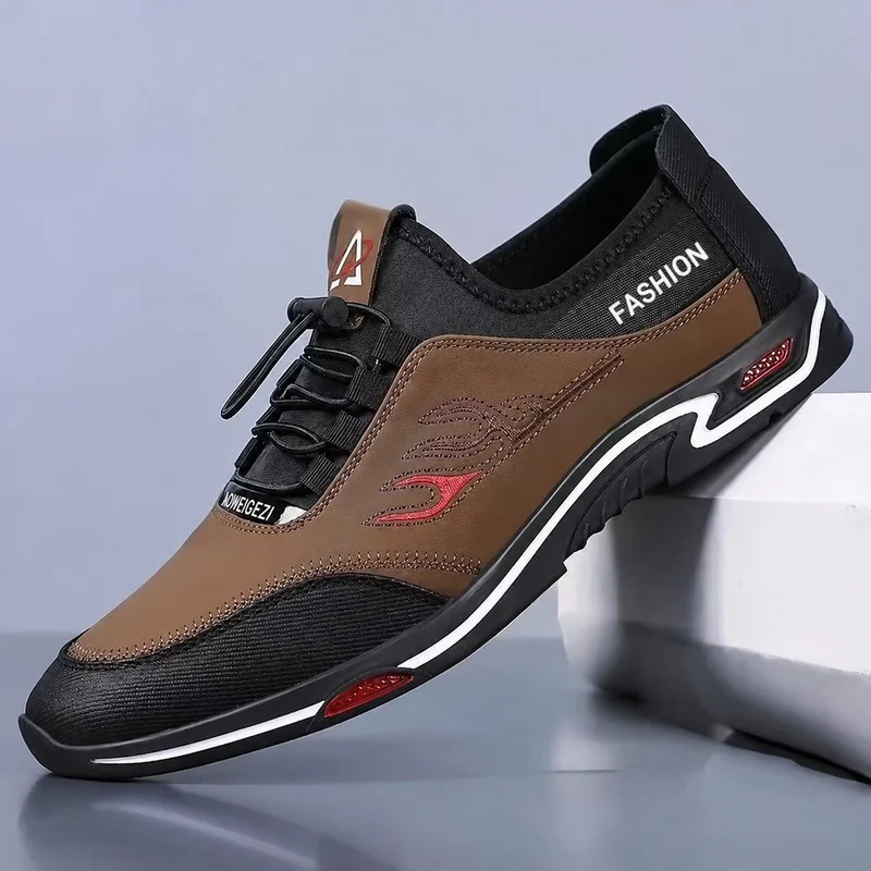 Elion | Komfortable Herren-Schuhe mit flexiblem Einstieg