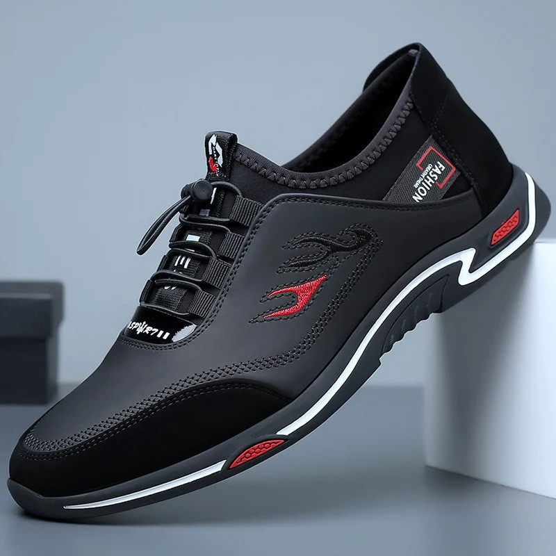 Elion | Komfortable Herren-Schuhe mit flexiblem Einstieg