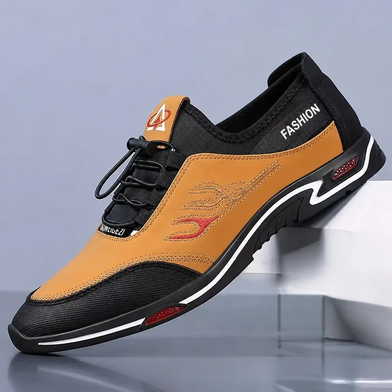 Elion | Komfortable Herren-Schuhe mit flexiblem Einstieg