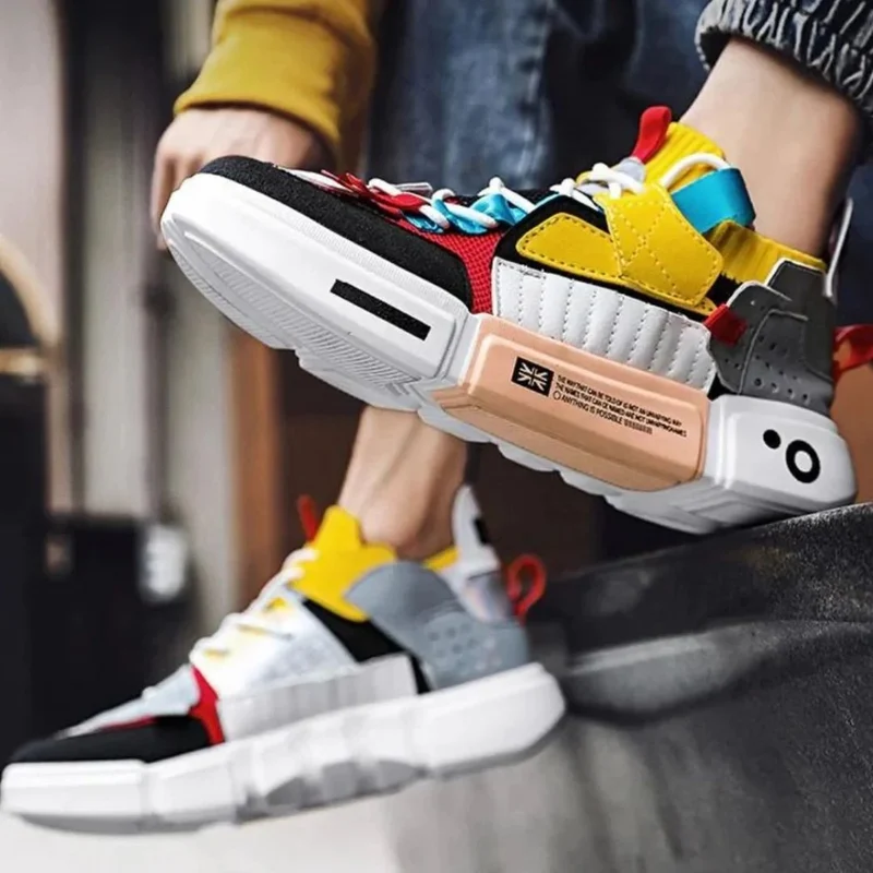 Jeevy | Moderne Chunky-Sneaker im Colorblock-Look