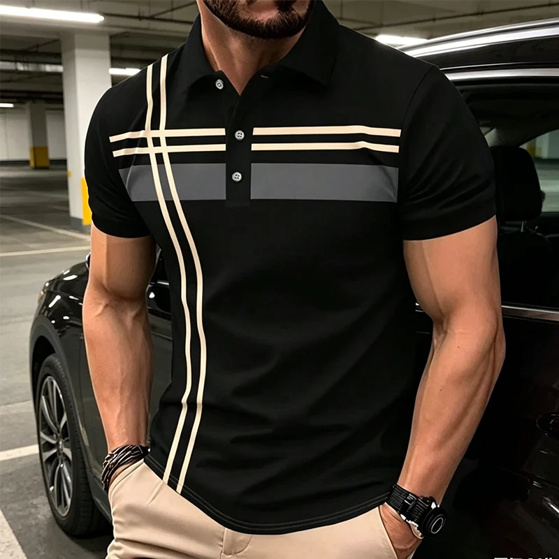 Ludrick | Elegantes Herren-Shirt mit Kragen und Knopfleiste