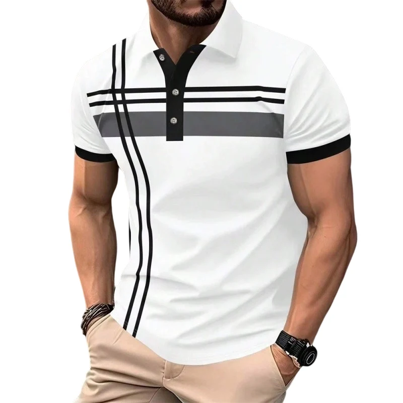 Ludrick | Elegantes Herren-Shirt mit Kragen und Knopfleiste