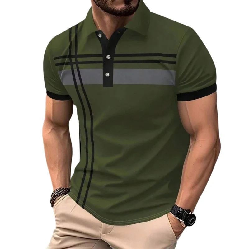 Ludrick | Elegantes Herren-Shirt mit Kragen und Knopfleiste