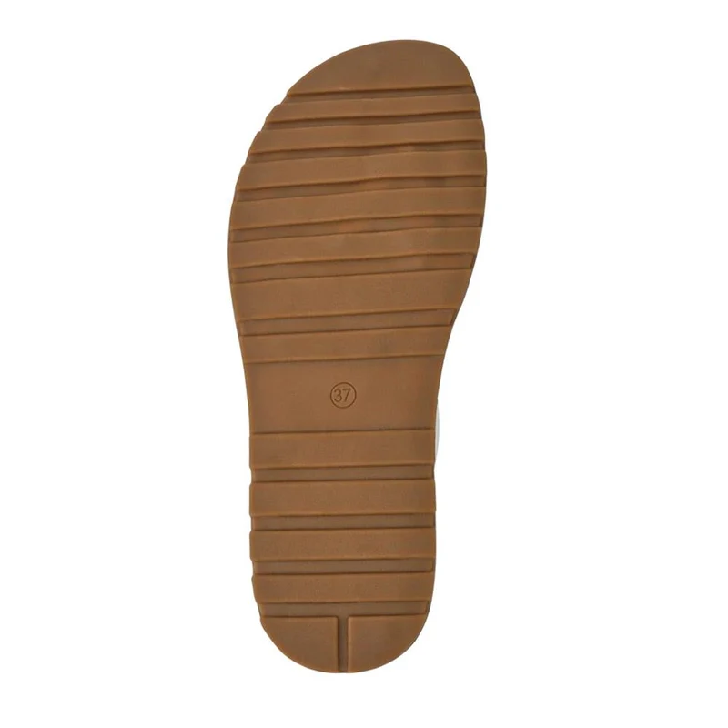 Laser Cut Toe Post Sandals - BAIZH41055 / 327 225 - White