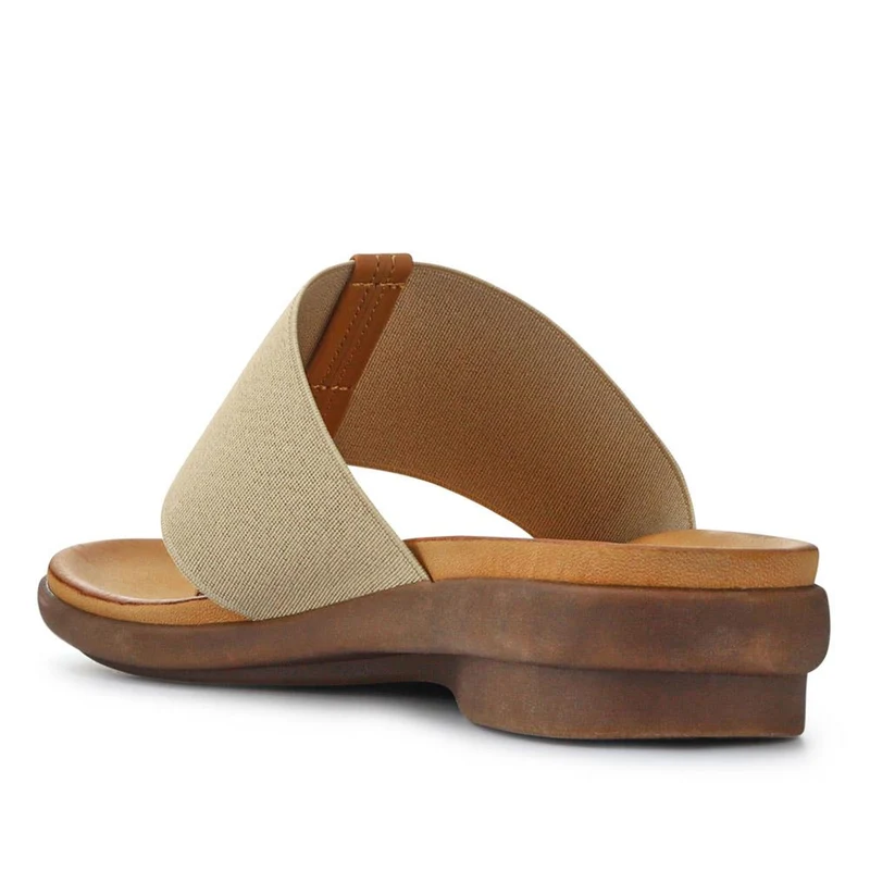 Flexible Toe Post Sandals - BAIZH41027 / 327 077 - Beige