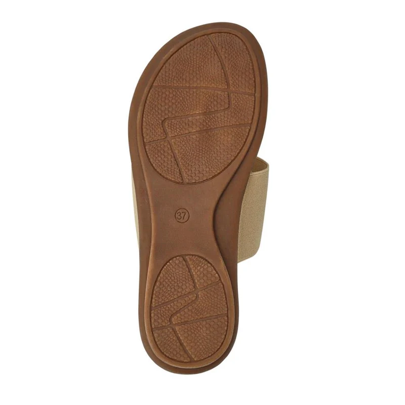 Flexible Toe Post Sandals - BAIZH41027 / 327 077 - Beige
