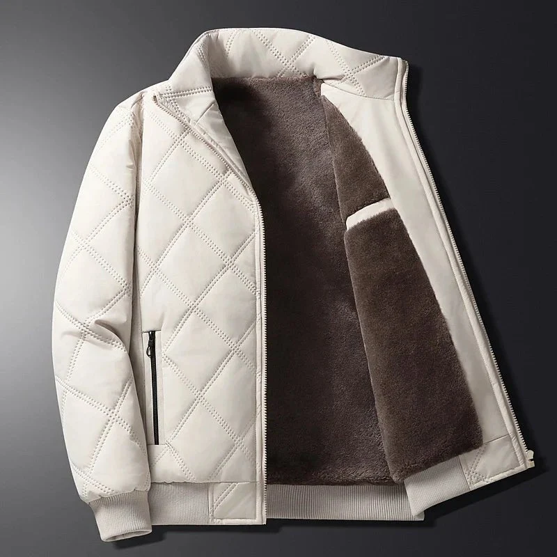Winterjacke Herren Gesteppt mit Fleecefutter