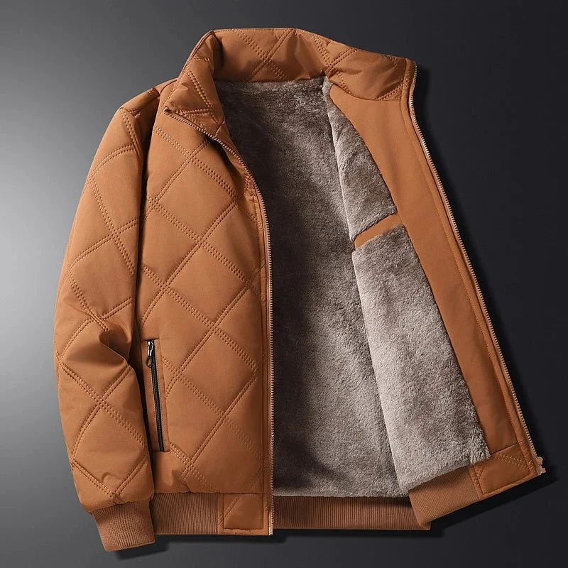 Winterjacke Herren Gesteppt mit Fleecefutter
