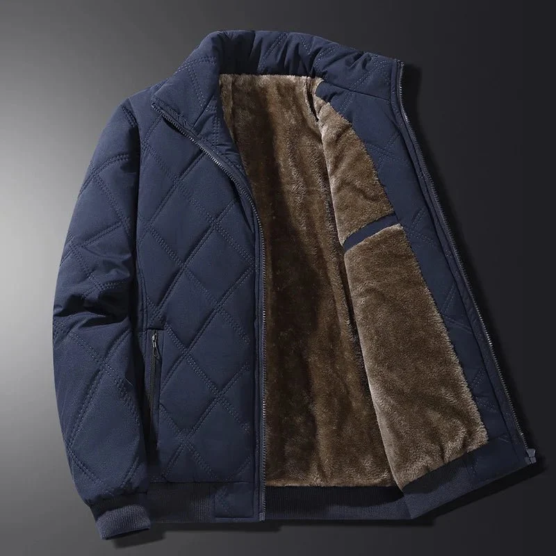 Winterjacke Herren Gesteppt mit Fleecefutter
