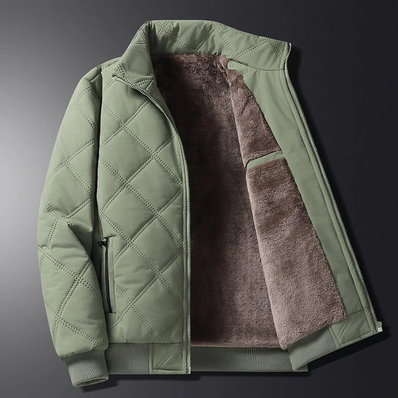 Winterjacke Herren Gesteppt mit Fleecefutter