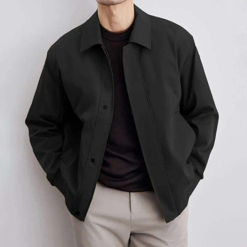 Übergangsjacke Herren mit Spitzkragen