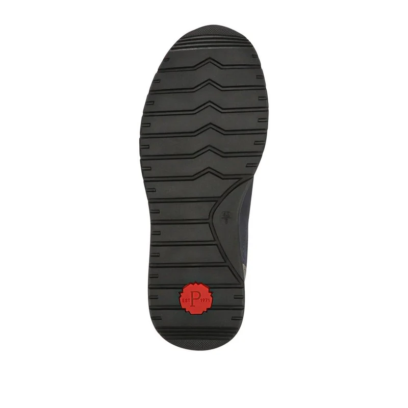 Wide Bungee-Laced Slip-On Shoes - GANG41009 / 327 570 - Navy