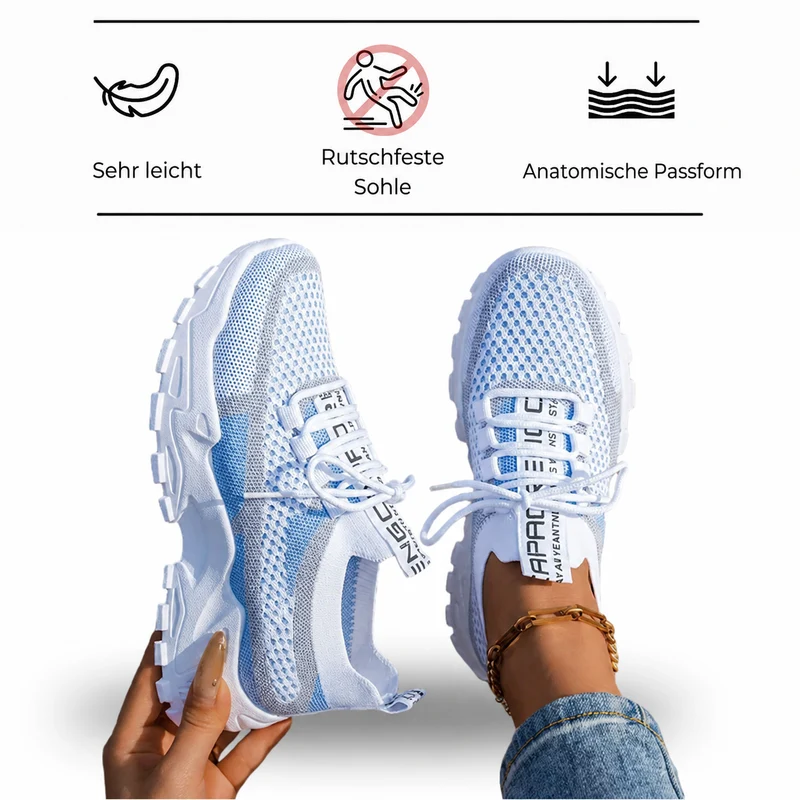 Jurexa | Sportliche Damen-Sneaker mit federleichtem Komfort