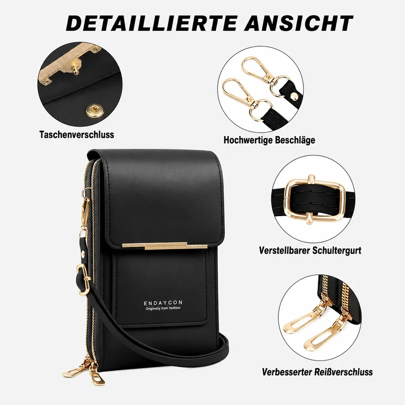 Aibeel | Kompakte Touchscreen-Tasche für Alltag und Reisen