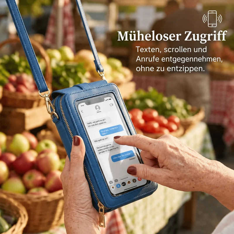 Aibeel | Kompakte Touchscreen-Tasche für Alltag und Reisen