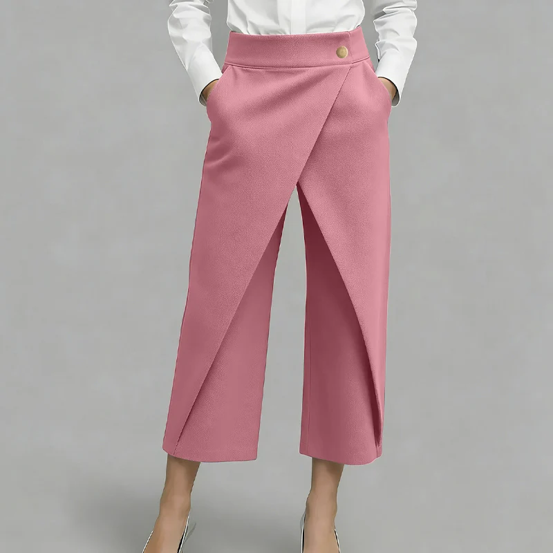 Lanneda | Hochtaillierte Culotte mit eleganter Überlage