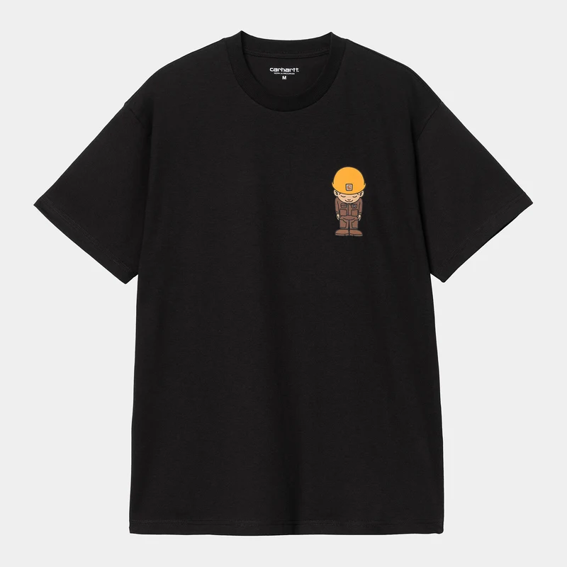 Carhartt WIP Herren Sumimasen T-Shirt - Schwarz