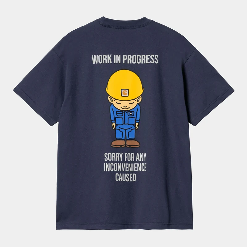 Carhartt WIP Sumimasen T-Shirt für Herren - Air Force Blau
