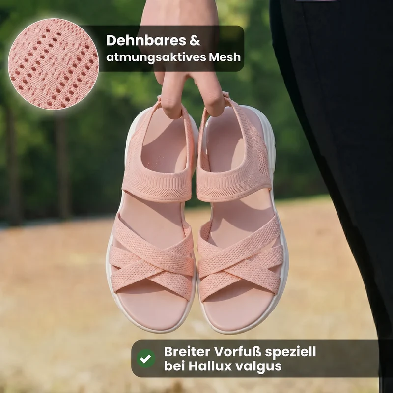 Eulenna | Orthopädische Komfort-Sandalen für Damen