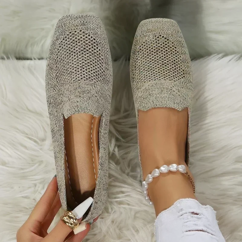 Féline | Bequeme Strick-Schuhe mit elegantem Look