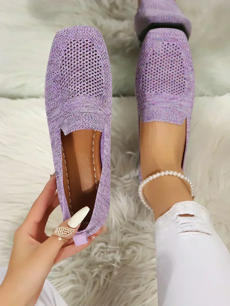 Féline | Bequeme Strick-Schuhe mit elegantem Look