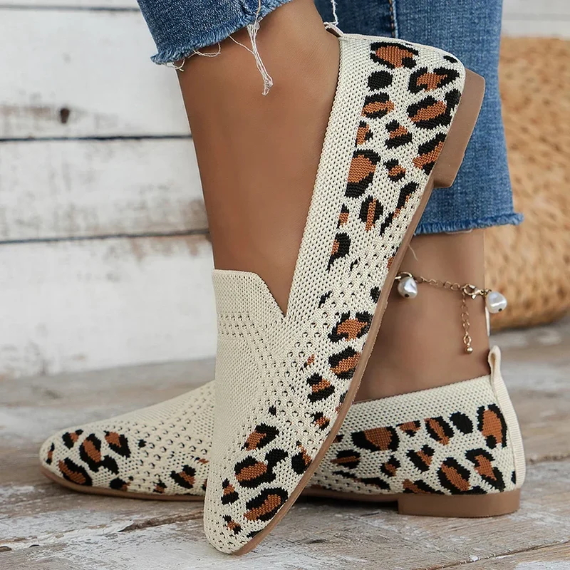 Féline | Bequeme Strick-Schuhe mit elegantem Look