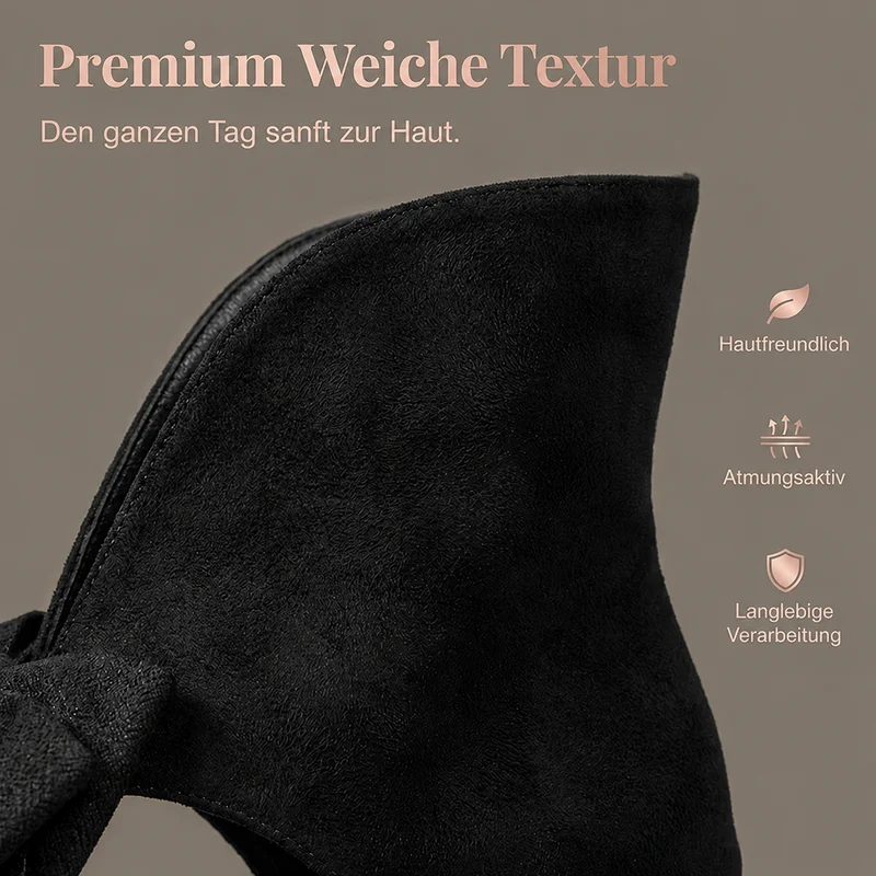 Celoria | Retro-Zehentrenner-Sandalen mit großer Schleife