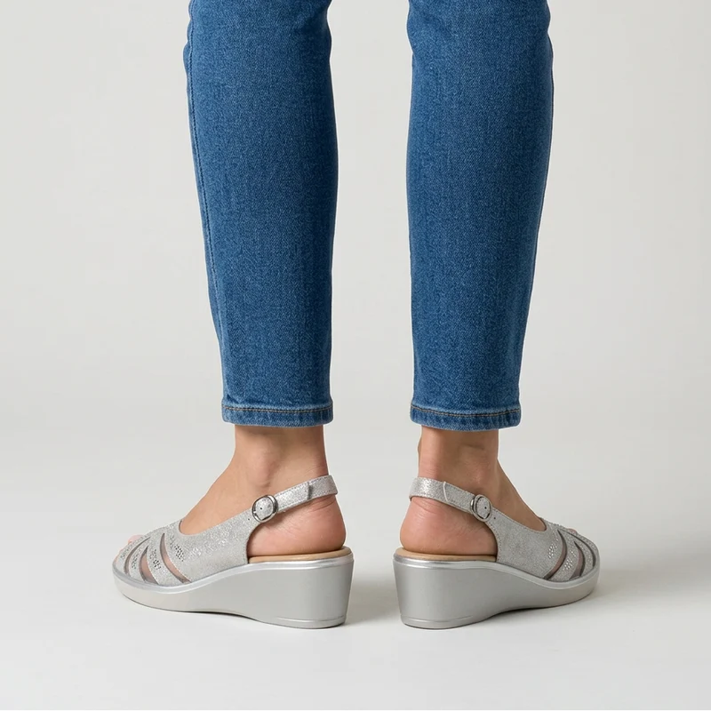 Bianka | Stilvolle Damen-Sandalen mit Slingback-Riemen