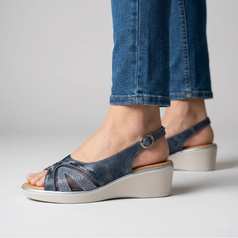 Bianka | Stilvolle Damen-Sandalen mit Slingback-Riemen