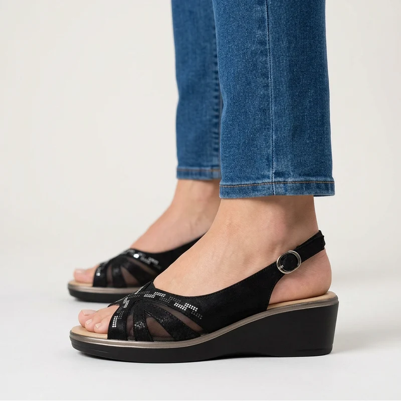 Bianka | Stilvolle Damen-Sandalen mit Slingback-Riemen