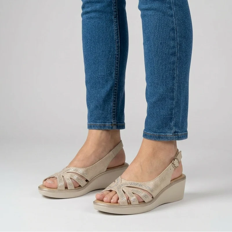 Bianka | Stilvolle Damen-Sandalen mit Slingback-Riemen