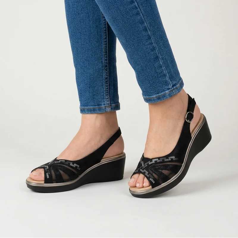Bianka | Stilvolle Damen-Sandalen mit Slingback-Riemen