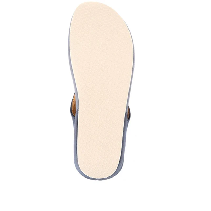 Metallic Toe Post Sandals - BELBAIZH29037 / 315 770 - Navy