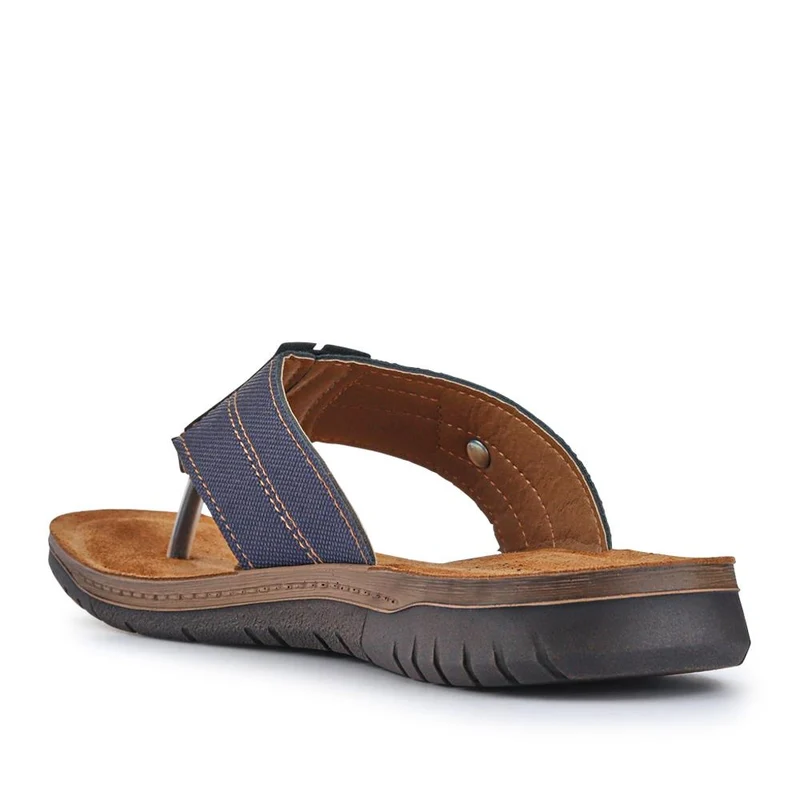 Leather Toe Post Sandals - INB41007 / 326 984 - Blue