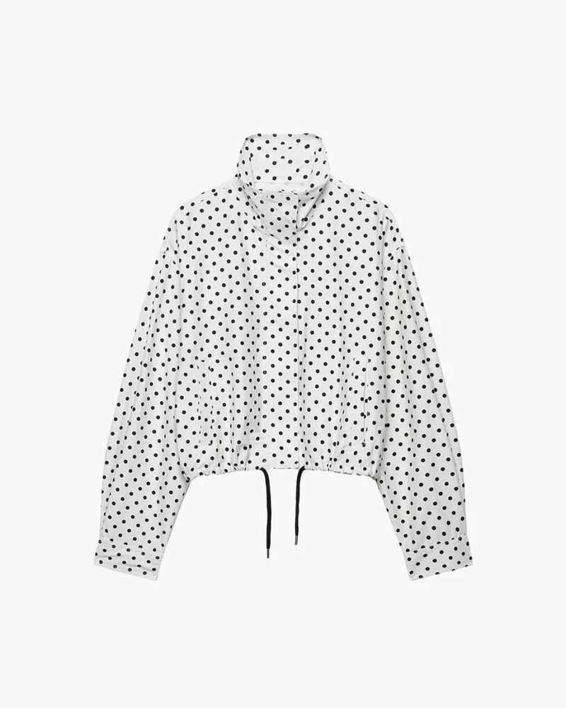 Übergangsjacke Damen Polka-Dot