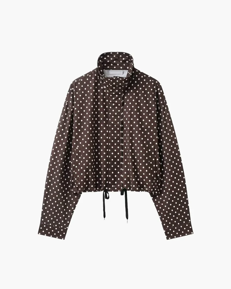 Übergangsjacke Damen Polka-Dot