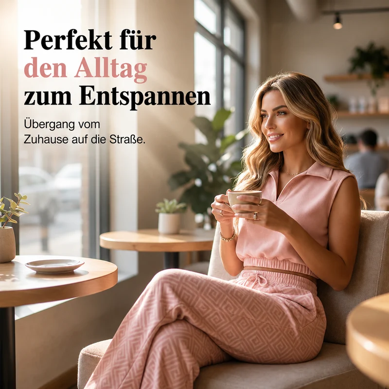 Jusella | Modisches Zweiteiler-Set mit lockerer Passform