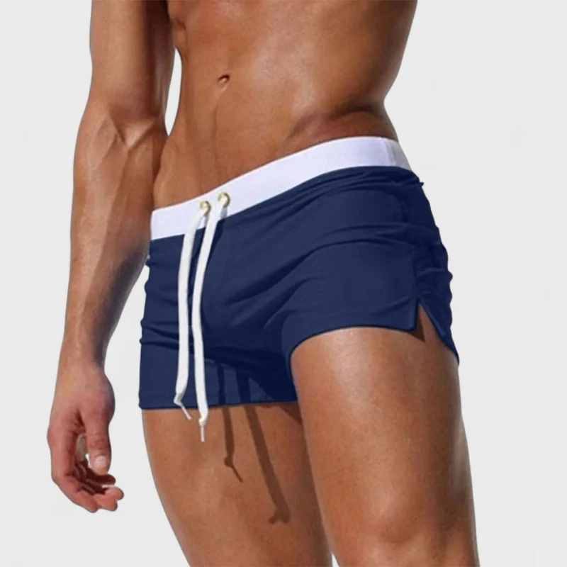 Karlos | Kurze Herren-Badehose mit Schnürbund